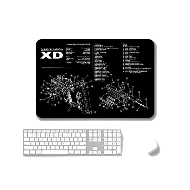 2 Pack Non Slip Gaming Mouse Pad 4Mm Thick - Sps-Xd