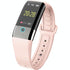 Smart Watch With Heart & Oxygen Monitoring Colour Screen Ip67 - Pink