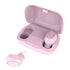 Wireless Bluetooth Earphones with 9d Sound and Charging Box - Pink