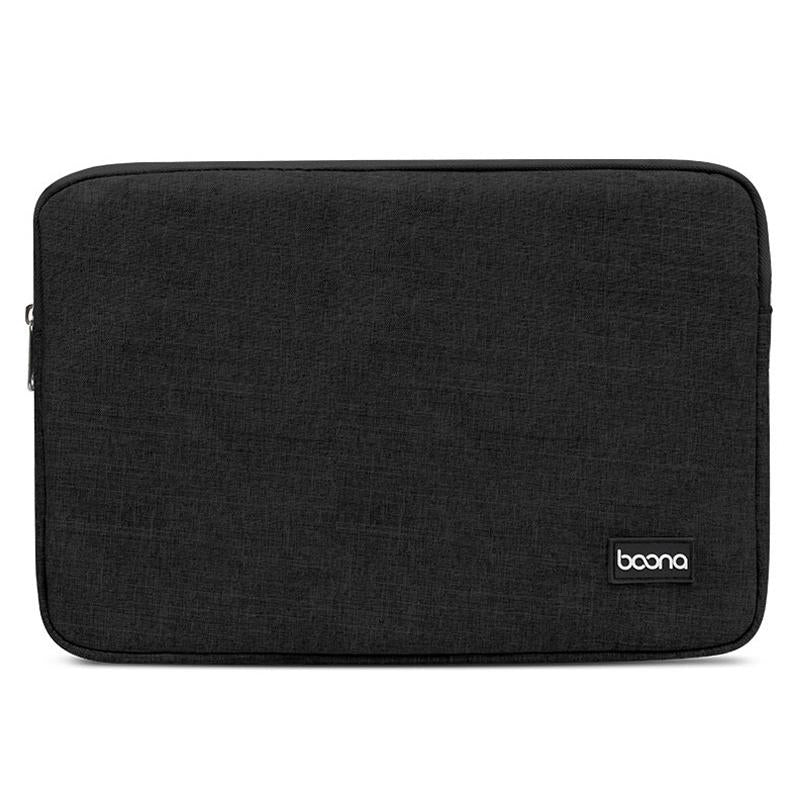 15.6 Inch Protective Laptop Liner Bag Cover - Lightweight Black
