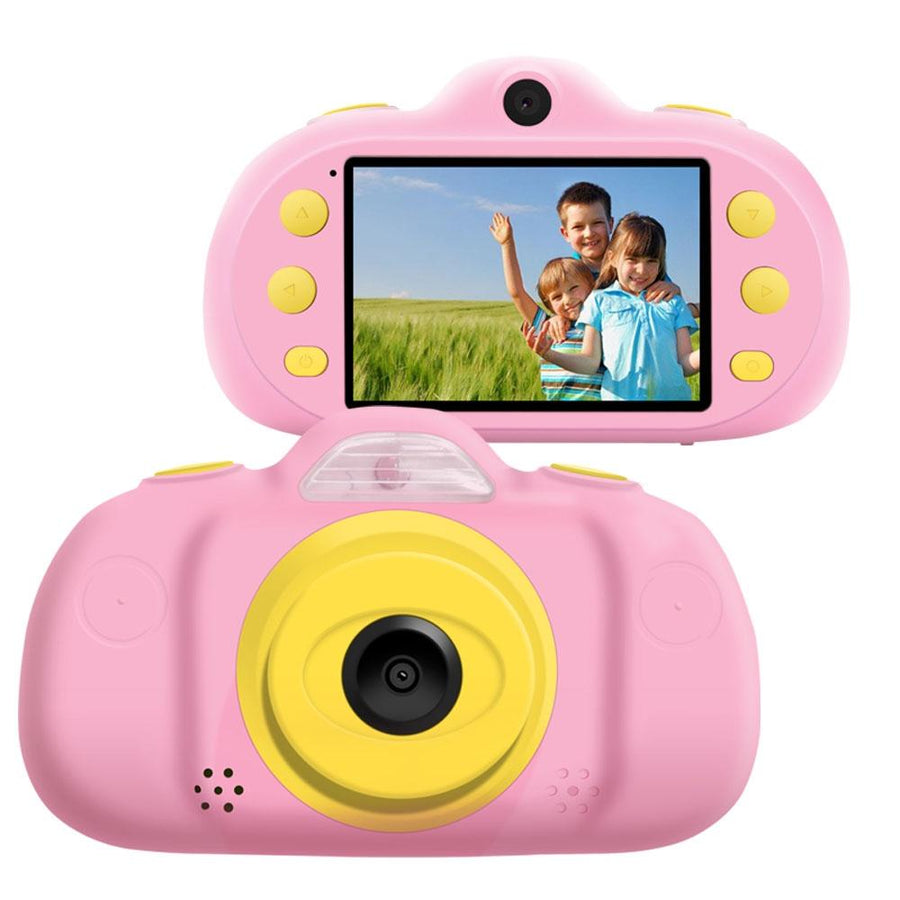 8mp Dual-lens Children Camera with 2.4 Screen Supports 32gb Tf Card - Pink