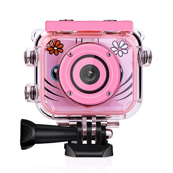Waterproof 5.0mp Kids' Digital Camera with 1.77 Screen - G20 - Pink