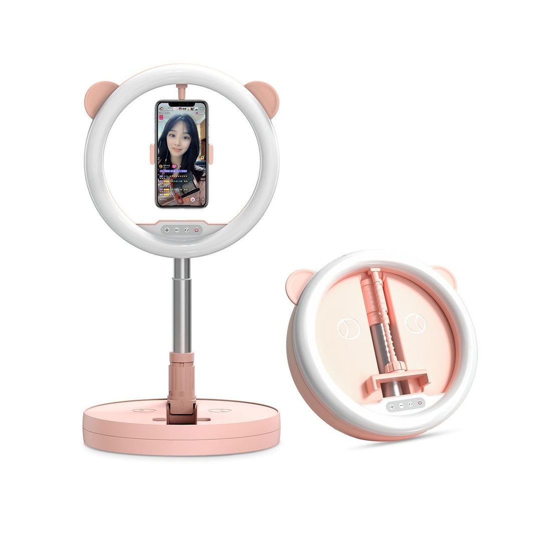 Portable Live Light Holder - Wk Wt-p11 - Pink