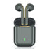 Wireless t & g J18 Bluetooth Earphones with Charging Box - Green