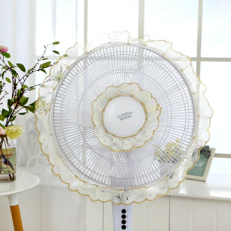 Electric Fan Safety Net Cover - Anti-pinch Dustproof - Gold