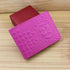 Universal Crocodile Pattern Driver License Cover With Card Slot - Rose Red