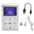 Metal Mini Mp3 Player With Screen Earphone+Cable - Silver Gray