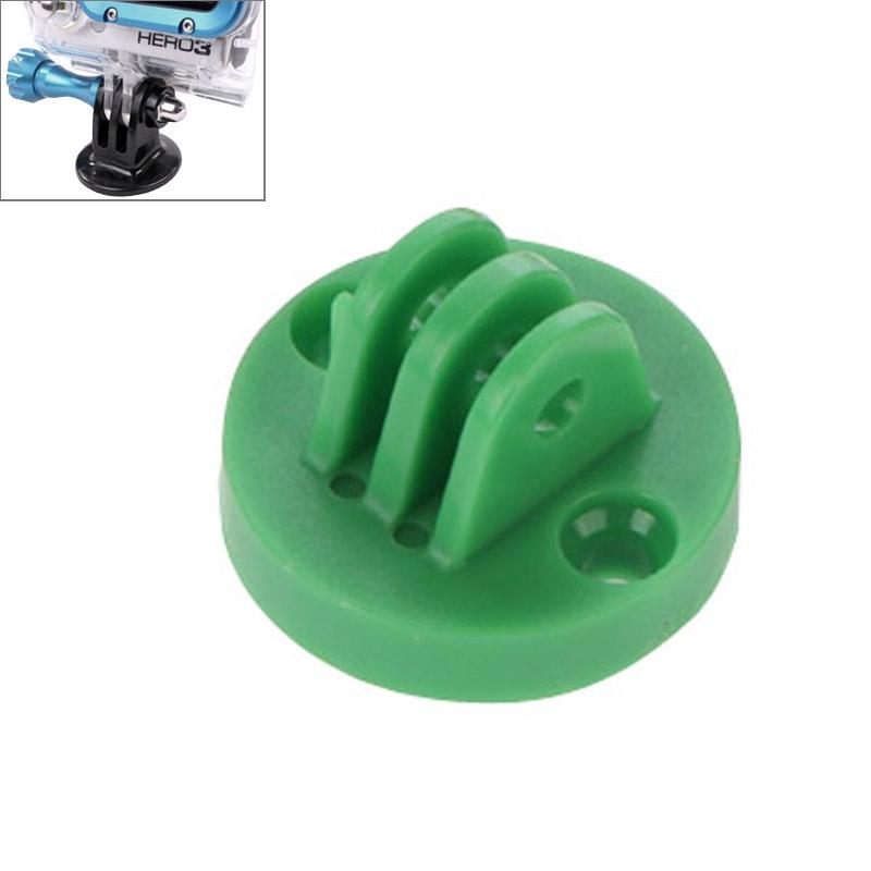 Universal Camcorder Mount Adapter for Gopro Hero Cameras - Tripod Compatible - Green