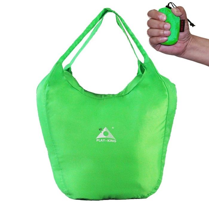 Ultralight Foldable Anti Splash Bag For Outdoor Climbing Portable And Durable - Green