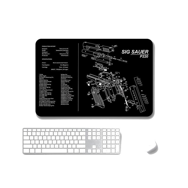 2 Pack Non Slip Office Gaming Mouse Pad 5Mm - Sps-Sigp220
