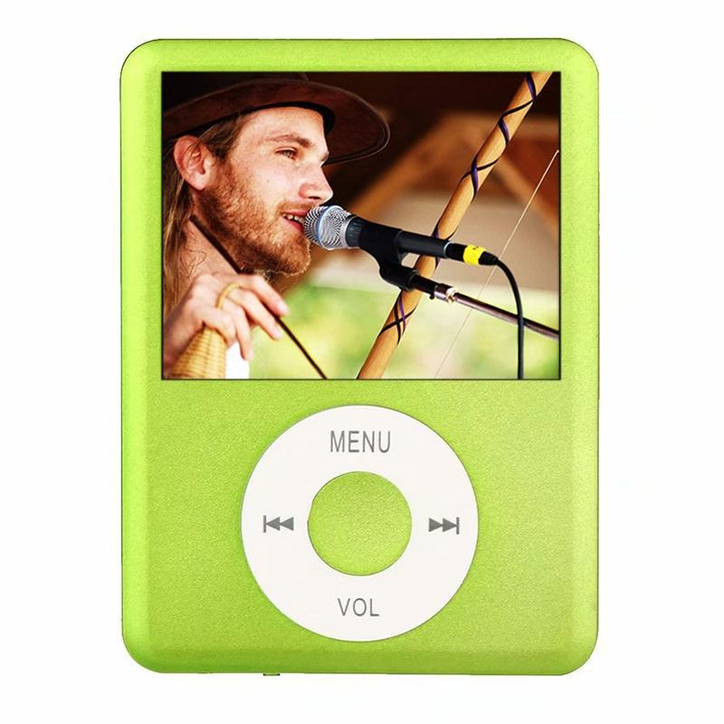 1.8 Inch Tft Mp4 Player W / Tf Slot Recorder Fm E Book & Calendar - Green