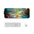 Rgb Non Slip Mouse Pad With Thermal Transfer - Colourful Brick