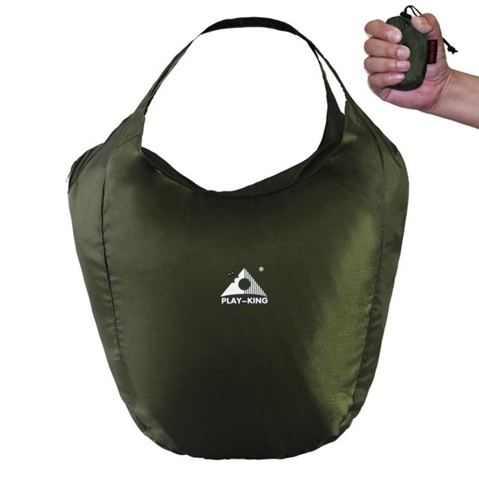 Ultralight Foldable Anti Splash Bag For Outdoor Climbing Portable And Durable - Army Green