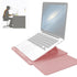 Universal Waterproof Laptop Bag Set With Handle Stand Pen Holder Winders Mouse & Charger Bags - Rose Gold