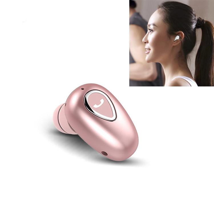 Wireless Sweatproof Bluetooth Earphones 5.0 - Yx01 - Rose Gold
