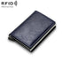 Carbon Fiber Rfid Wallet for Men - Blue