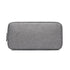 Versatile Headphone Charger & Data Cable Storage Bag - 23 x 11.5 x 5.5cm - Grey