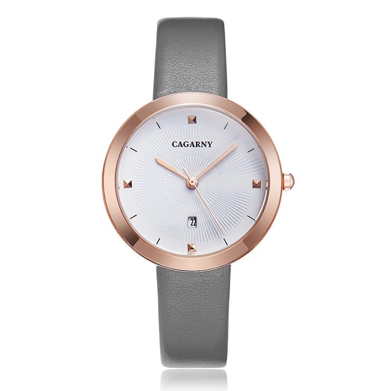 Waterproof Steel Band Quartz Watch - Fashion Life - Grey
