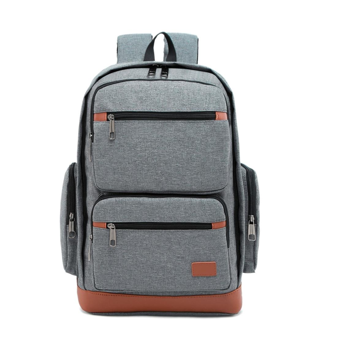 Versatile Outdoor Backpack with Breathable Design - Large Capacity - Grey