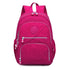 Versatile Teen Backpack for School & Travel - 27x13x37cm - Wine Red