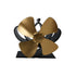High Temperature 4-blade Heat Powered Stove Fan for Fireplaces - Gold