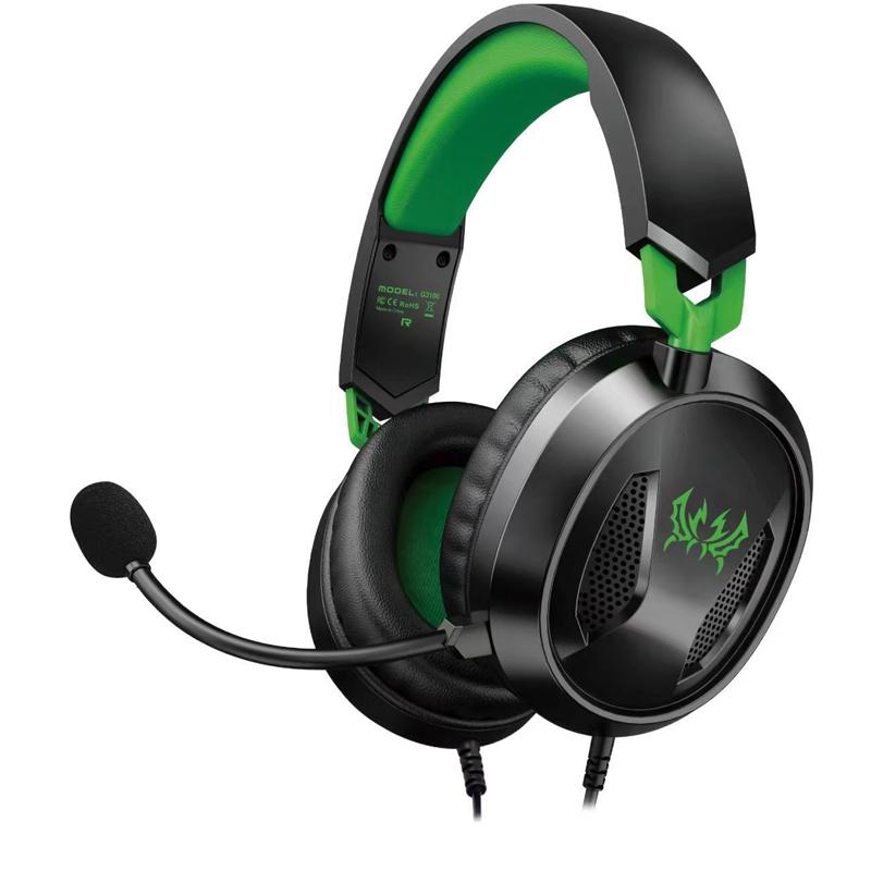 Omni Mic Gaming Headset 1.7M Cable Black+Blue - Black+Green
