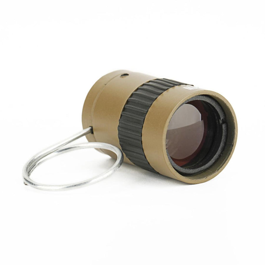 Mini Pocket Telescope with Finger Buckle - 2.5x17.5mm - Gold