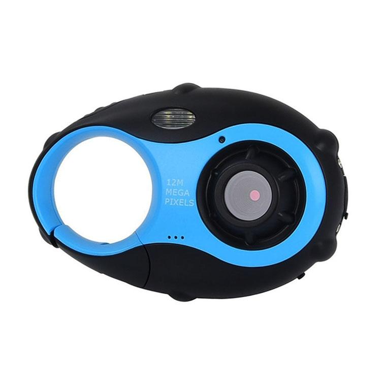 Mini Keychain Digital Camera for Kids - 5mp 1.5 Screen Gift - Blue