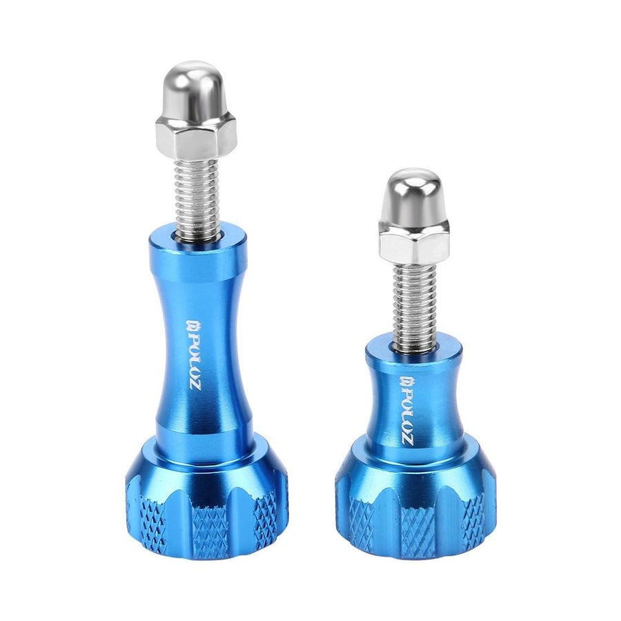Aluminum Thumb Knob Set for Gopro Insta360 Dji Action Cameras - Blue