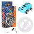 360 Degree Rotary Mini Laser Pocket Car Racing Toy - Blue