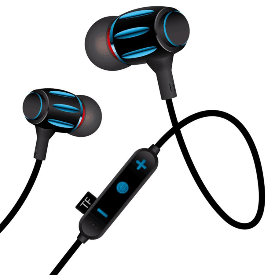 Sport Wireless Bluetooth 5.0 Earphones - Mg-g17 4.2 - Black Blue