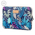 Colourful Leaves Sleeve Case for Macbook Samsung Sony Dell Alienware Chuwi Asus Hp Laptops - Blue