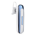 Wireless Unilateral Ear-mounted Earphone with Noise Reduction - White Blue