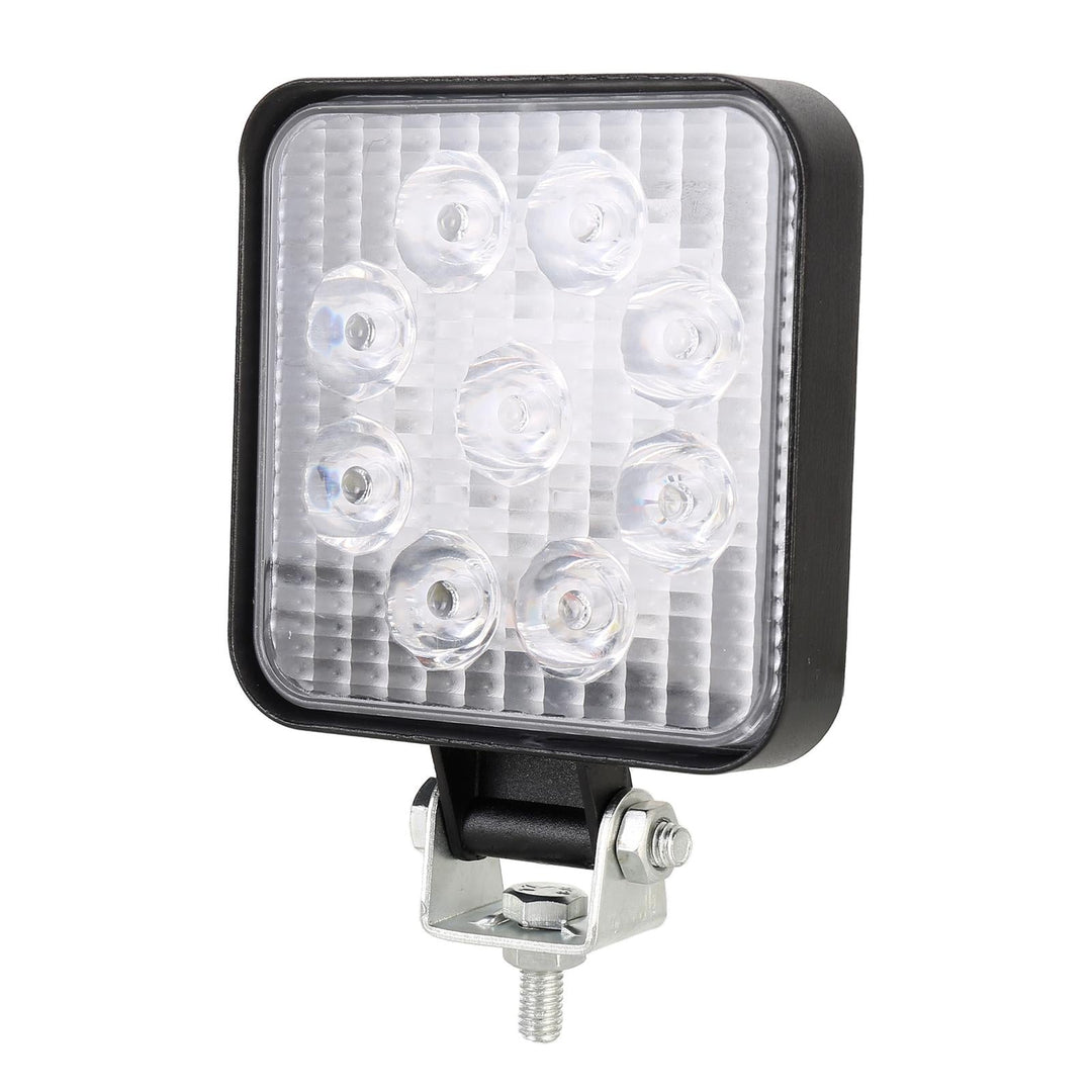 Dc 10 - 30V 27W 2500Lm 6000K 60 Degrees Adjustable Waterproof Vehicle Car Boat Marine External Work Emergency Lights Wit