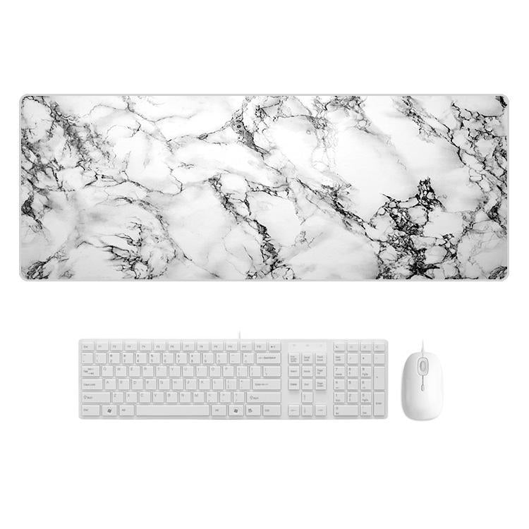 Marble Rubber Mouse Pad Durable & Stylish - Mountain Ripple Marble