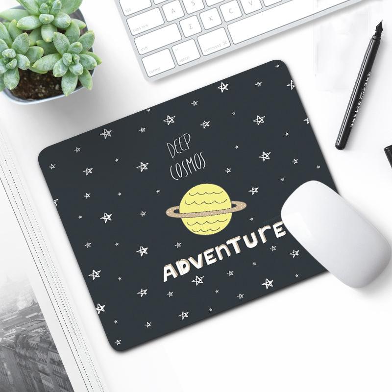 6 Piece Non Slip Mouse Pad Set 21 X 26Cm Thick Rubber Anti Skid Durable - Cartoon Planet