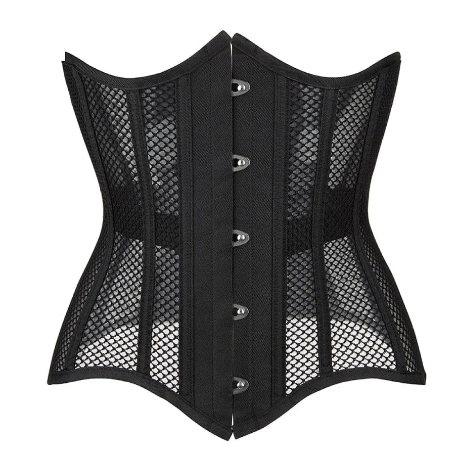 16 Steel Boned Mesh Underbust Corset For Women Hourglass Body Shaper - 6Xl