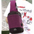 Versatile Oxford Shoulder Bag With Earphone & Usb - Purple