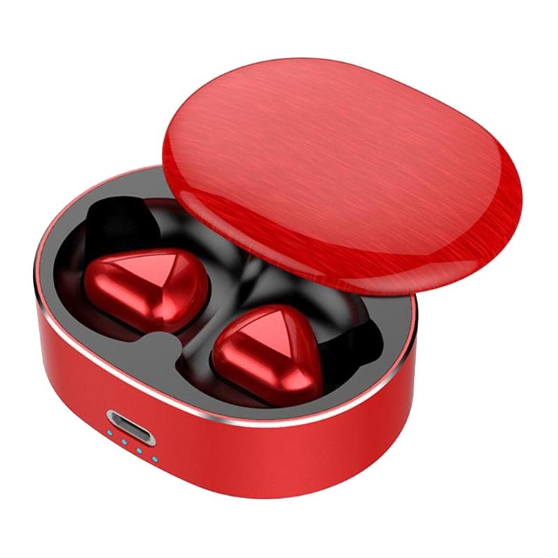Wireless Noise-cancelling Headphones with Binaural Calls - Red