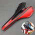 Toseek Carbon Fiber Road Bike Saddle 3K Texture & Extinction - Red