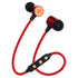 Wireless Magnetic Headphones with Tf Card Support - Portable - Red