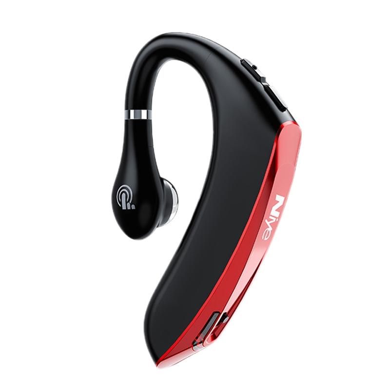 Universal Hanging Ear Wireless Bluetooth 5.0 Earphone for Business and Sports - Red