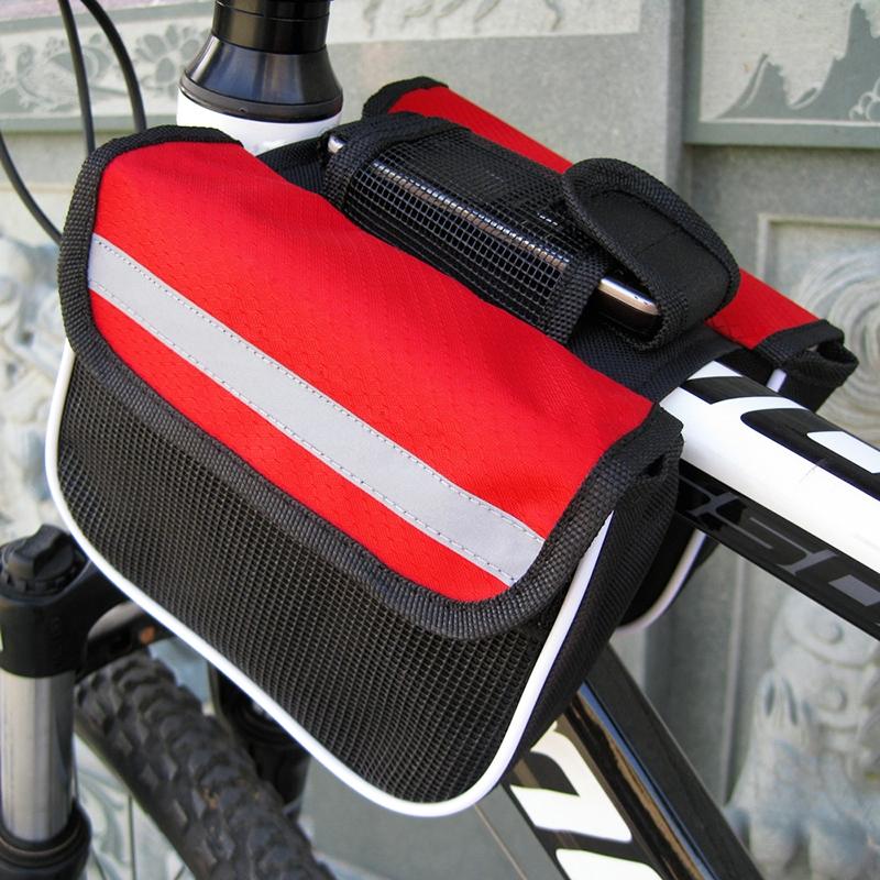 Front Bike Bag For Mountain/Road Bikes - Red
