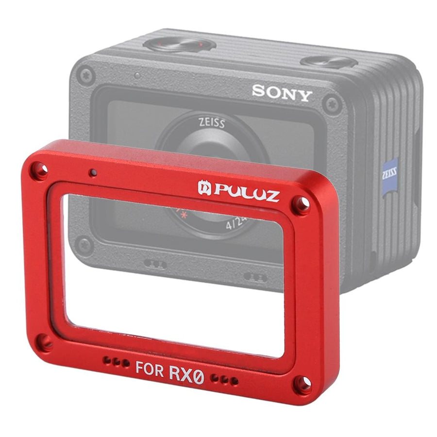Sony Rx0 / Rx0 Ii Lens Protector - Aluminum Alloy Flame Tempered - Red
