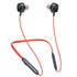 Wireless Bluetooth Earphones with High-fidelity Mic - 5.0 - Red