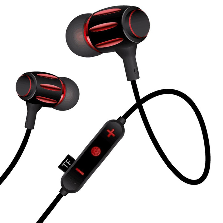 Sport Wireless Bluetooth 5.0 Earphones - Mg-g17 4.2 - Black Red