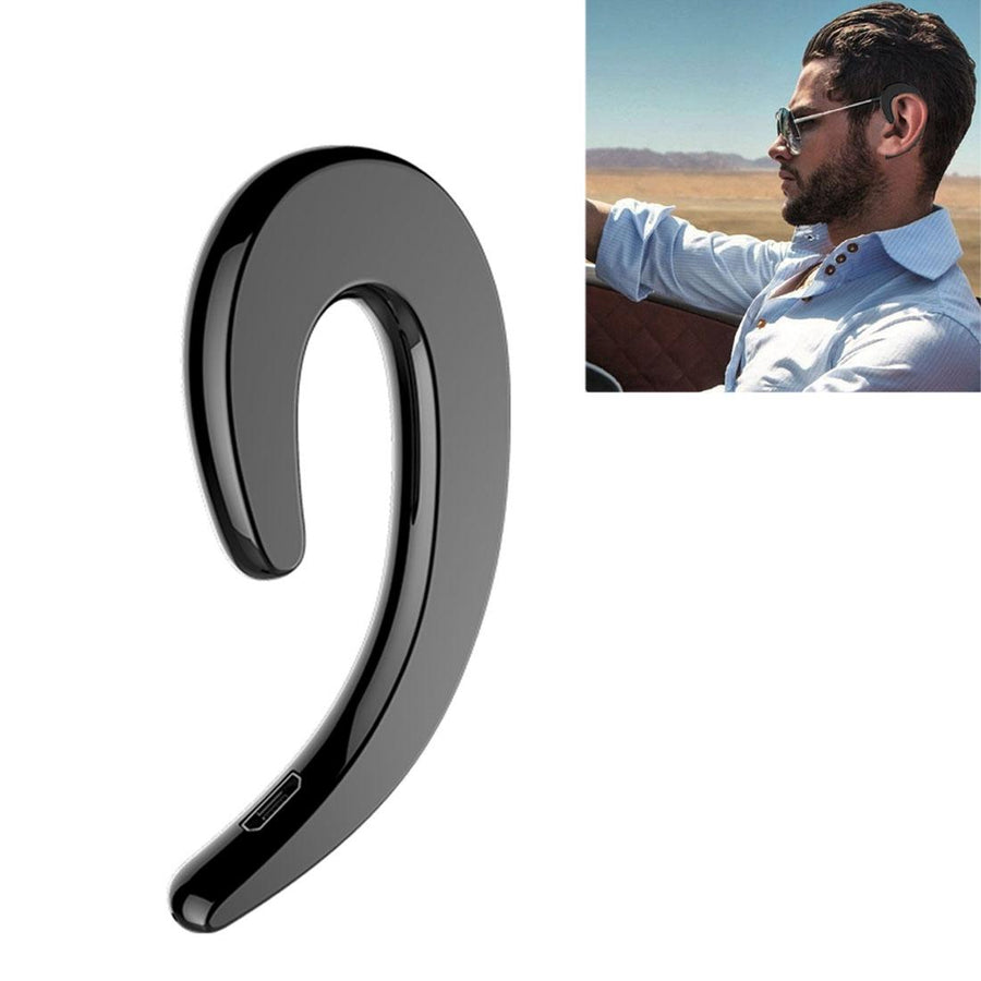 Bluetooth Bone Conduction Sports Earphones with Earhook - V4.1 - Silver