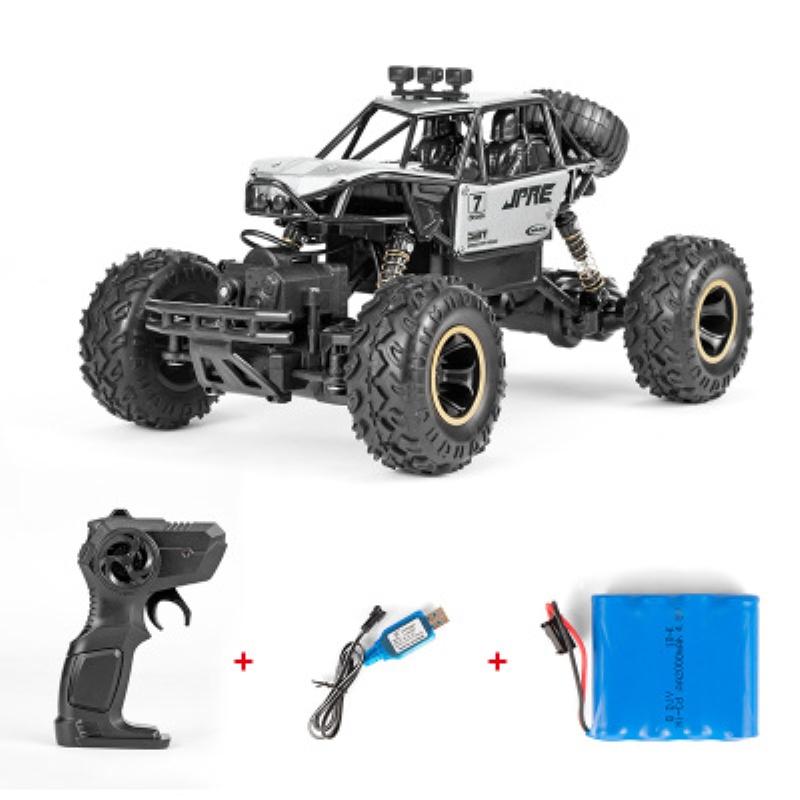 Bigfoot Rc Off-road Vehicle for Kids - 1:16 Scale - Silver