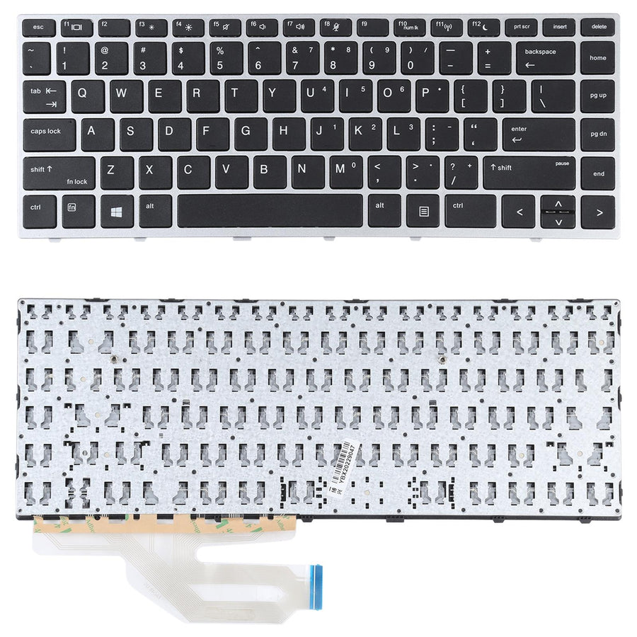 Silver us Keyboard for Hp Probook 430 / 440 / 445 G5