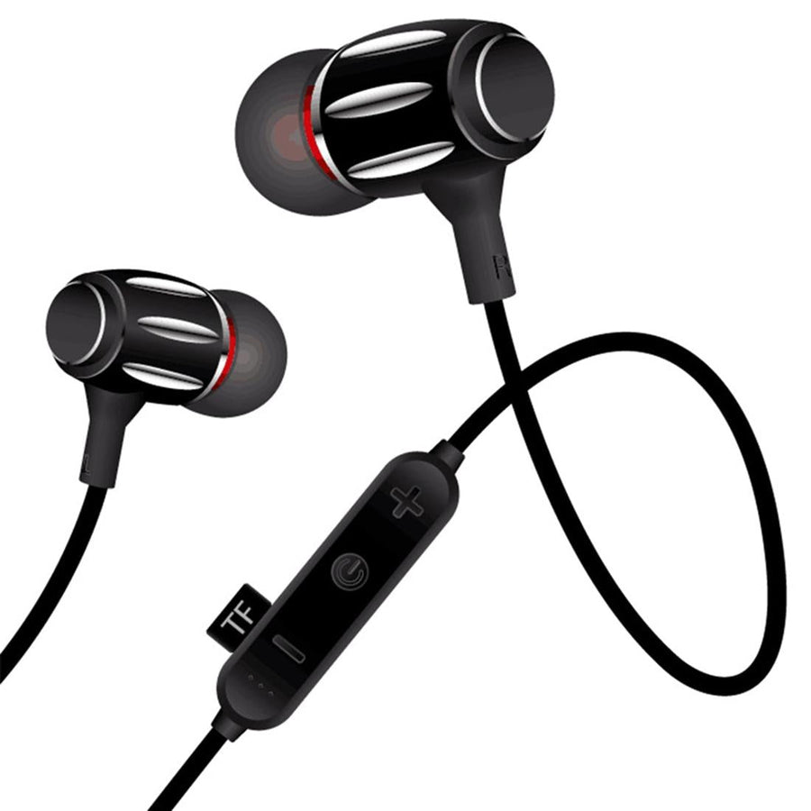 Sport Wireless Bluetooth 5.0 Earphones - Mg-g17 4.2 - Black Silver